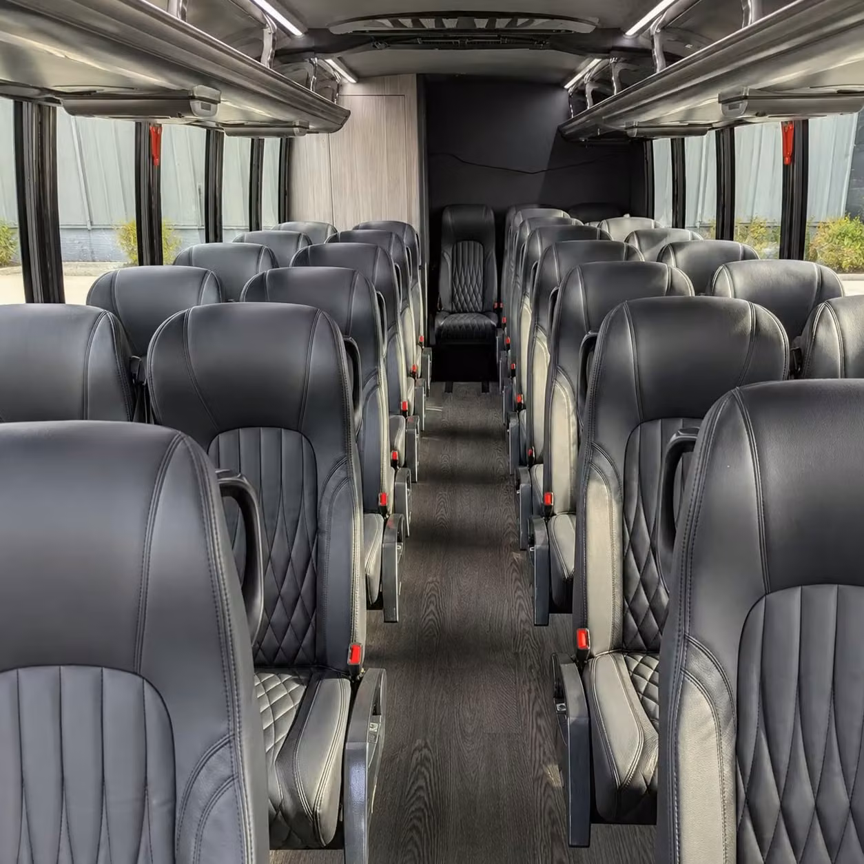 35 passenger minibus inside
