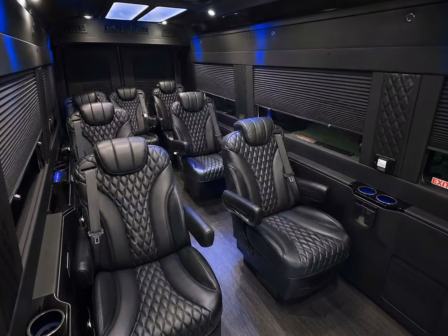 sprinter van with driver interior