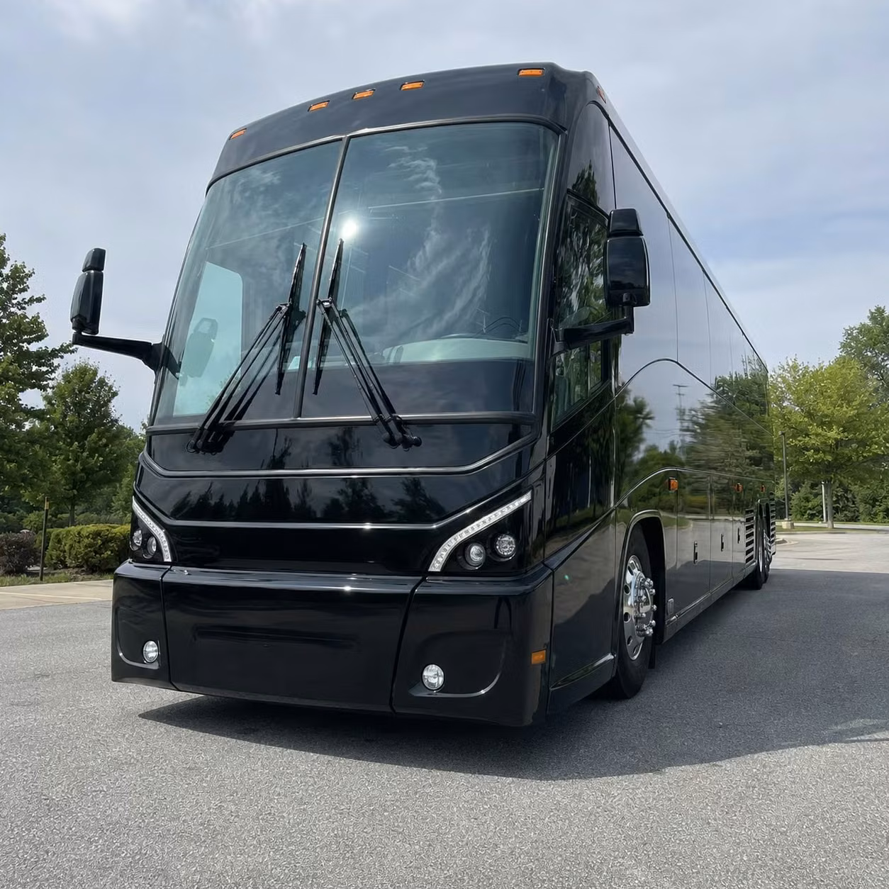 stamford 56 passenger charter bus rental